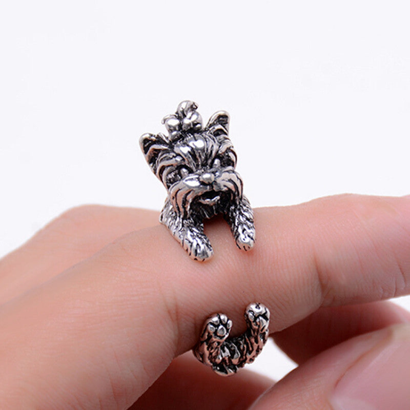 Yorkie Puppy Ring - Animal Ringdom