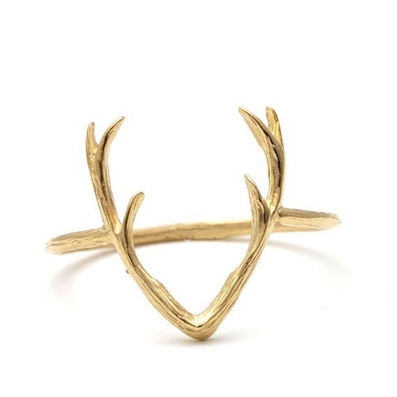 Deer Antler Ring - Animal Ringdom