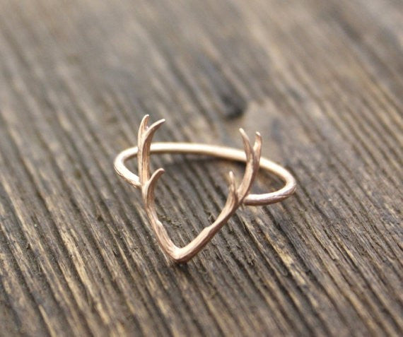 Deer Antler Ring - Animal Ringdom