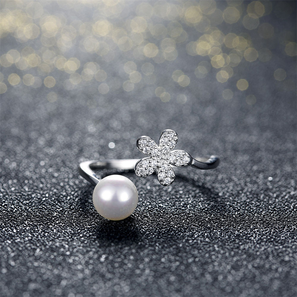 Daisy Pearl Ring - Animal Ringdom